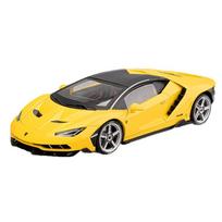 1/18 Lamborghini Centenario LP770-4 Supercar Alloy Model Car Toy Diecasts Casting Sound and Light Car Toys for Children Vehicle geltona