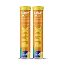 PLIX The Plant Fix Glutathione Effervescent 15 Tablets 500mg Pack of 2 for Clear Glowing Skin