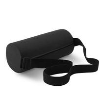 Cylindrical Memory Foam Lumbar Support Pillow Ergonomic Back Cushion for Car Office Chair Adjustable Waist Support juoda