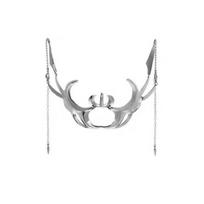 Fashion Gothic Mask Cyber Punk Irregular Silver Color Hollow Women Men Party Individuation Individual Jewelry Accessory
