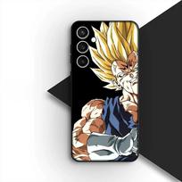 Dengiamasis dėklas Apple iPhone 17 16 14 15 Plus Pro Max 16E ProMax + 15Plus 15+ 16+ Korpusas Dėklas Telefonui Dragon Balls Goku DragonBall iPhone 16 Pro black