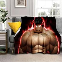 2025 New Style R-Robloxs Cartoon Game Gamer Soft Blankets,Keep Warm Throw Blanket Comfortable Blanket for Beds Sofa Home Bedroom 75x90cm