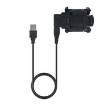 Įkroviklis Suderinamas su Fenix 3/for HR Quatix 3 laikrodžiu Maitinimo Adapteris Įkrovimo Stovas Dokas USB Kabelis 1 juoda