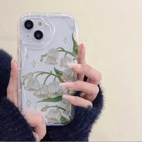 Daisy Cherry Case For Samsung Galaxy A56 A55 5G A15 A54 A16 A35 A14 A26 A36 S25 S24 Ultra S22 S21 Plus S23 FE Wavy Edge Cases Samsung A55 5G