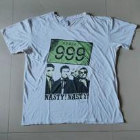 999 vtg style white tshirt Unisex T-Shirt S