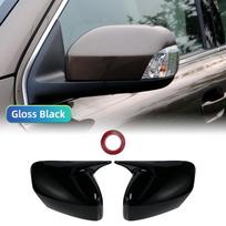 Side Mirror Cover For Volvo XC70 XC90 2007-2014 Rearview Mirror Shell Housing Outer Gloss Black accessories case cover frame