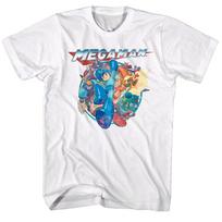 Megaman Friends Men T Shirt XL