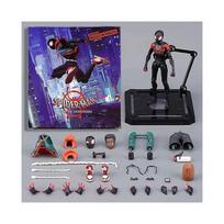 Miles Morales Action Figure Model Spider-man Into The Spider Verse Peter Parker Miles Figurine Toys