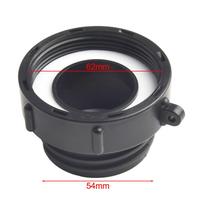 For Schutz Valve Compatible IBC Tank Adapter Black Plastic with Size Choices 62mm