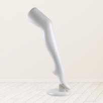 PE Plastic Female Mannequin Leg Standing Sock Model Display Prop Holder for Store Window balta