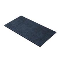 Large Faux Leather Desk Pad Waterproof Extended Gaming Mousepad Desk Protector 60cm tamsiai mėlyna spalva