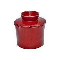 Keep Fresh Butter Bell Crock Ceramic Butter Keeper Creative Cheese Cup  Breakfast raudona