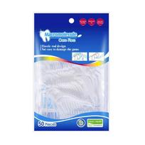 50 vnt./100 vnt. dantų siūlas, siūlas, krapštukas, dantų valiklis, krapštuko keitimas, dantų šepetėlis white