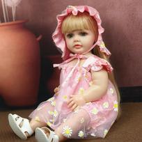 55cm Reborn Baby Toys For Girl Artificial Full Glue Doll Can Enter Water Simulation Baby Girl Dolls Toys 55cm