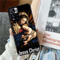Bible verse Jesus Christ Case For Redmi 10 9 9T 9A 9C Cover For Redmi Note 11 Pro 8 9 10 Pro Note 9S 8T 10S Coque Redmi 7