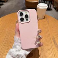 Telefono dėklas, skirtas „iPhone 11 13 XR XS Max“ dėklas iPhone 16 Pro Max rožinė