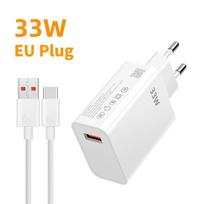 33W USB Įkroviklis Greitas Įkrovimas QC3.0 USB C Tipo C Kabelis Sieninis Telefono Įkroviklio Adapteris IPhone Huawei Samsung Xiaomi Greitam Įkrovimui EU Plug balta
