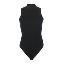 WTEMPO Women's Sleeveless Square Neck Thong Bodysuits Sexy Tummy Control Body Suits Tank Tops S juoda