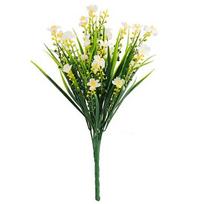 UV Resistant Artificial Flowers for Home and Outdoor Decoration - 2 pcs. balta