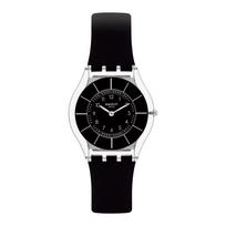 SWATCH BLACK CLASSINESS AGAIN Core SS08K103 Transparent Watch juoda