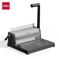 Deli 3873S Manual Comb Binding Machine CN plug (adapter included)