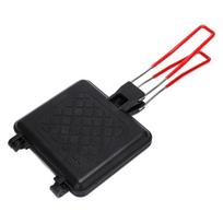 Double-Sided Outdoor Folding Sandwich Grill Pan Non-Stick Heat-resistant Sandwich Maker Detachable Breakfast Machine Camping