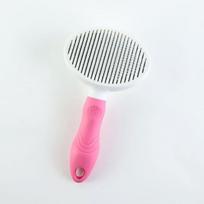Easy-to-use Pet Hair Comb For Quick And Convenient Hair Removal rožinė