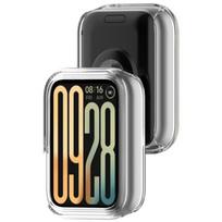 PC Hollow Case For Xiaomi Mi Band10 Pro Smart Watch Strap Bumper Cover Screen Protector For Xiaomi Mi Band 10 Pro Shell Accessio Band 10 Pro skaidri