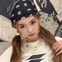 Square Bandana Head Scarf Versatile Head Wrap for Summer Street Dance Hip Hop Style Lightweight Breathable Fabric Suitable for Various Headwear One Size juoda