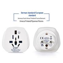TRAVEL BLUE Universal to EU Adapter Plug