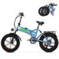 Lightweight Folding Electric Bicycle 250W Motor 25km/h 15Ah Battery 50km Range Durable & Compact Design E Bike 15AH