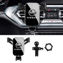 lfcsw2 Car Gravity Phone Holder Air Vent Clip For Nissan 350z 370z altima Armada Frontier Kicks Leaf nismo pulsar Qashqai Accessories juoda