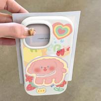 Dopamine puppy applies to iphone16/15/14 mobile phone case Apple iPhone13 cartoon 12/11 creativity Apple 17promax