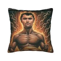 Pillow Case Funny Meme Charlie Kirk Comfy Pillow Cover For Sofa Home Decor Vintage Pillowcases Peach skin 18*18(CM)-1Pcs