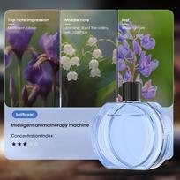 Išmanusis aromaterapinis aparatas oro gaiviklis valytuvas automatinis purškiklis eterinių aliejų kvepalų difuzorius Svetainės tualeto dezodoratorius tamsiai pilka spalva