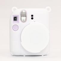 Silikoninis apsauginis dėklas Fujifilm Instax Mini 12 kamerai. Minkštas dėklas-krepšys instax Mini 12 kamerai balta