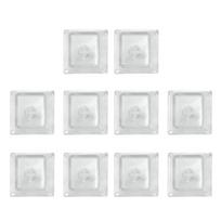 Original Height Keycaps Matte Frosteds Texture NonEngraved Transparents Keycaps Mechanical Keyboards Replacement Parts skaidri