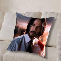 top assassin J-John Wick Pillow Case Sofa Living Room Bedroom Headboard Backrest Cushion Square Cushion Nap Time 30cmx30cm