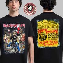 Bėkite dėl savo gyvybių Pasaulinis turas 2025 Varšuva Lenkija Išskirtiniai marškinėliai PGE Narodowy Unisex T-shirt XL