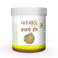 Patanjali Bandhani Hing Asafoetida milteliai Stiprus aromatas Skonio stipriklis Maisto prieskonis Turtingos kokybės 25 g Pakuotė po 1