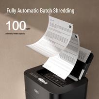 Deli 14501 Auto-Feed Paper Shredder CN plug (adapter included)
