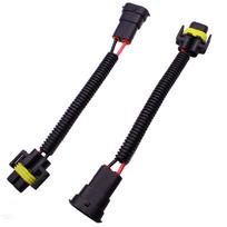 HUIQIAODS Female Connector Plug Wire Harness Socket Adapter for Automotive H8 / H9 / H11