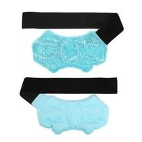 Reusable Gel Ice Wrap for Knee, Leg & Ankle – Hot & Cold Compress with Plush Back, Cooling & Warming for Post-Workout Relief