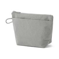 MUJI Wrinkle Nylon Gusseted Pouch Size S x 11 x 6 84475658 - Gray, (approx. 16.5 cm) pilka spalva