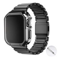Titanium Silicone Magnetic Strap for Apple Watch Ultra 3/2 49mm Series 11 10 46mm Metal Band for Iwatch 9 8 7 45mm 6 SE 5 44mm For Ultra 3 2 1 49mm
