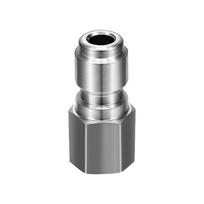 NPT 3/8 Quick Connect Plug Car Washing Accessories Pressure Washer Coupler Fitting Adapter for Truck Home Garden Vehicles Repair