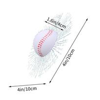 3D Prank Tricky Broken Glass Sticker 3D Tennis Ball Hit Window Sticker Funny Adhesive Decal Waterproof Auto Windshield