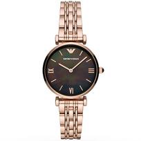 Emporio Armani AR11145 Ladies Watch T-Bar Gianni Rose Gold 32mm ryškiai rožinė