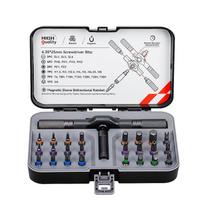 33-in-1 Magnetic Ratchet Screwdriver Set: Multifunctional S2 Steel Repair Tool Kit