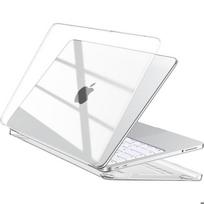 Dėklas MacBook Neo 13 colių 2026, Kietas smūgiams atsparus neslystantis apsauginis - Skaidrus